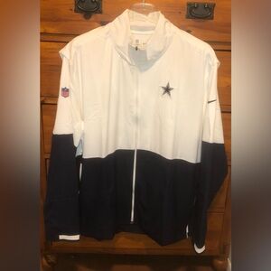 Dallas Cowboys Nike NFL On-Field Team Issued Full-Zip Jacket Men's 4XL